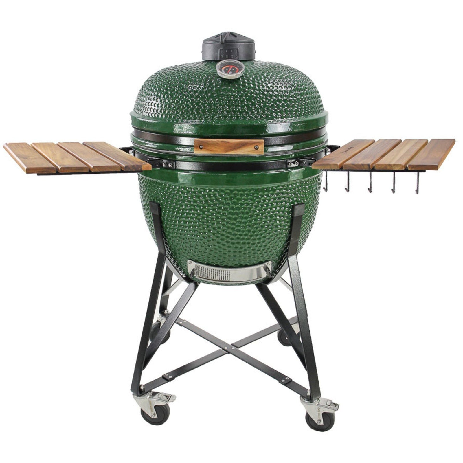 Kamado sumo Kamado sumo Maxi kulgrill Grøn – billede i brug (Kamadogrill)