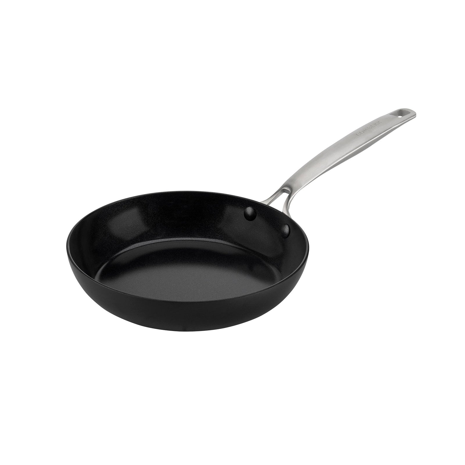 Combekk Combekk Stegepande med stålhåndtag Ø24 cm, sort ❤ produktfoto i kategorien Stegepander