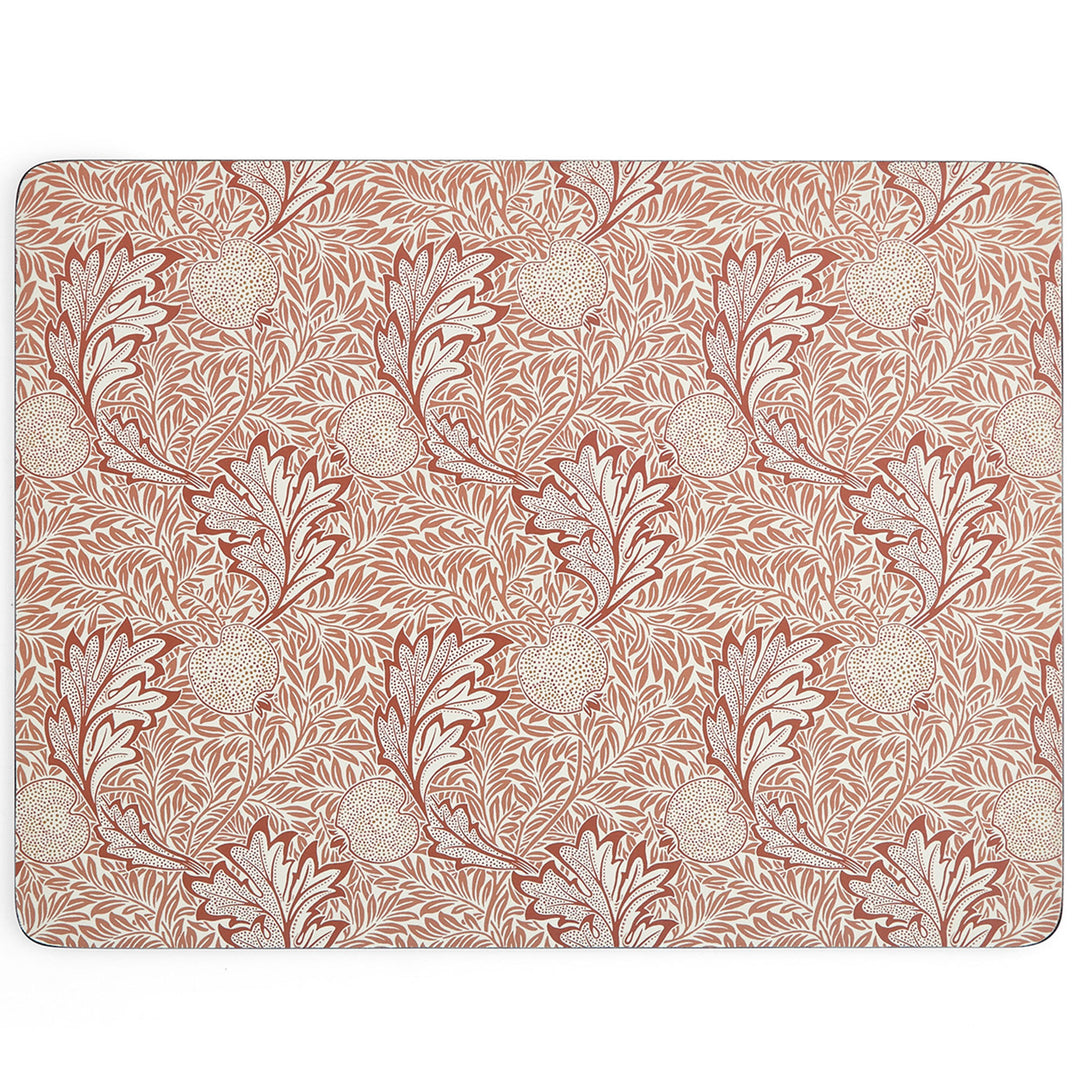 Spode Spode Morris & Co Apple dækkeserviet 40 x 30 cm 4-pak, rød – produktvisning (Bordskåner)
