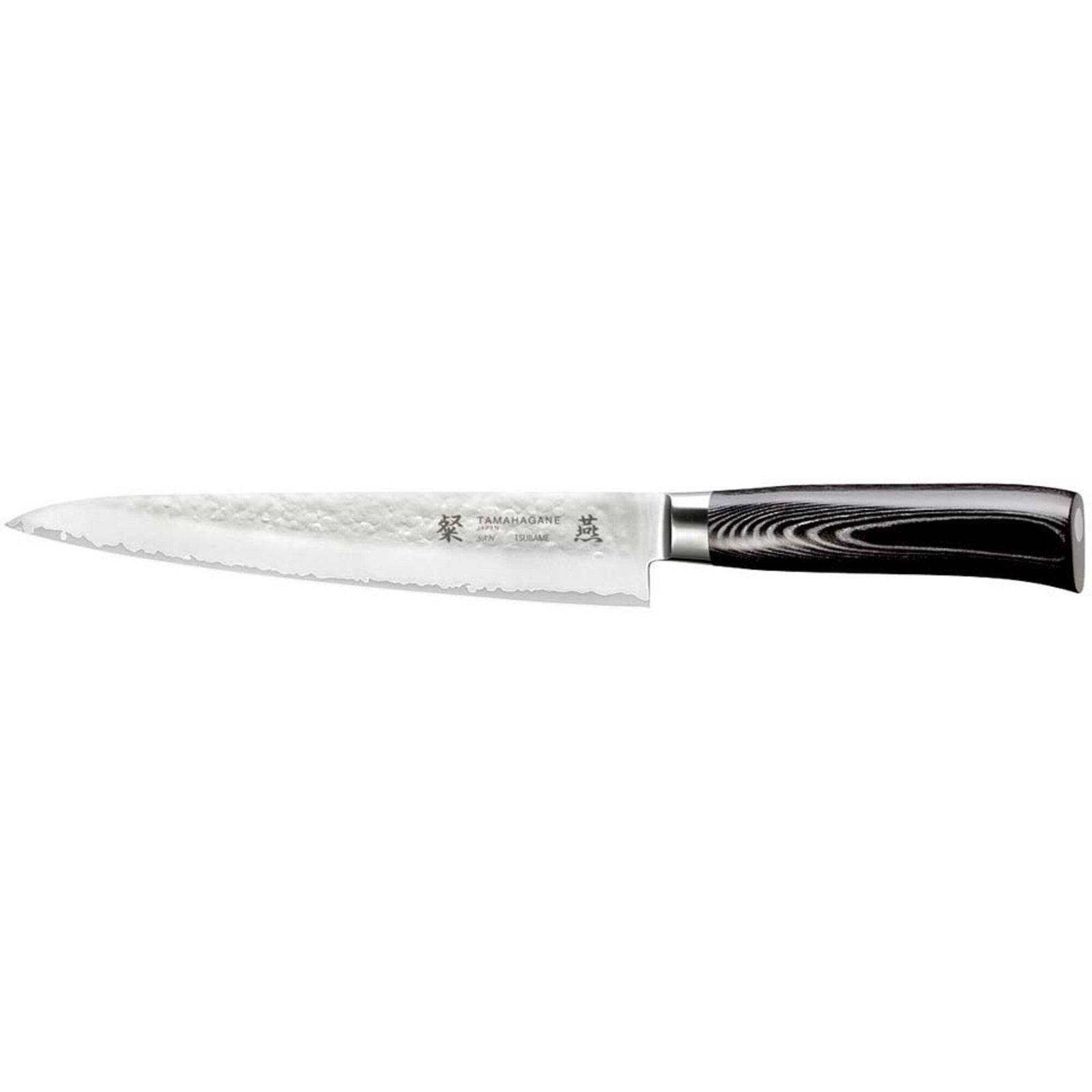 Tamahagane Tamahagane SAN Tsubame Trancherkniv 21 cm – close-up (Skæreknive)