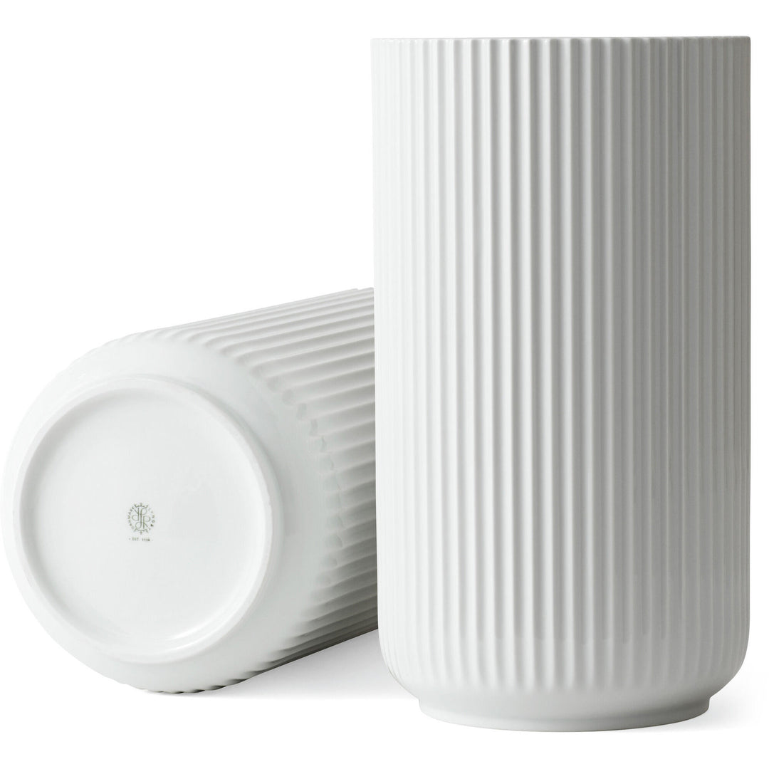 Lyngby porcelæn Lyngby porcelæn Lyngbyvasen 38 cm., porcelæn - hvid ❤ produktfoto (Vase)