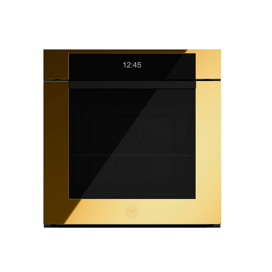 Bertazzoni Bertazzoni FMOD6117CTG3 Modern dampovn pyrolyse 80 liter, guld – vinkelbillede (Ovn)