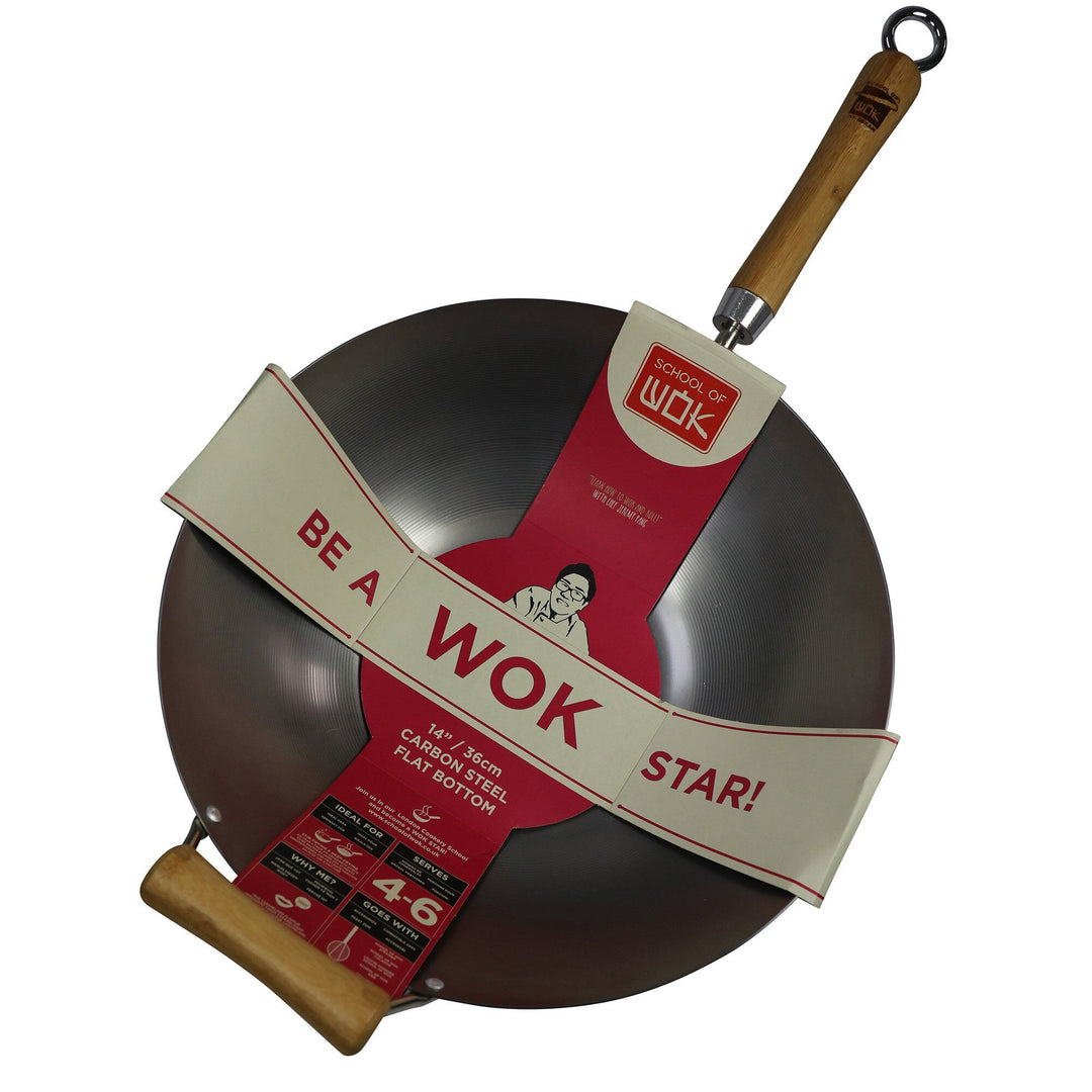 Dexam Dexam Kulstål wok 36 cm. – detaljebillede (Wok)
