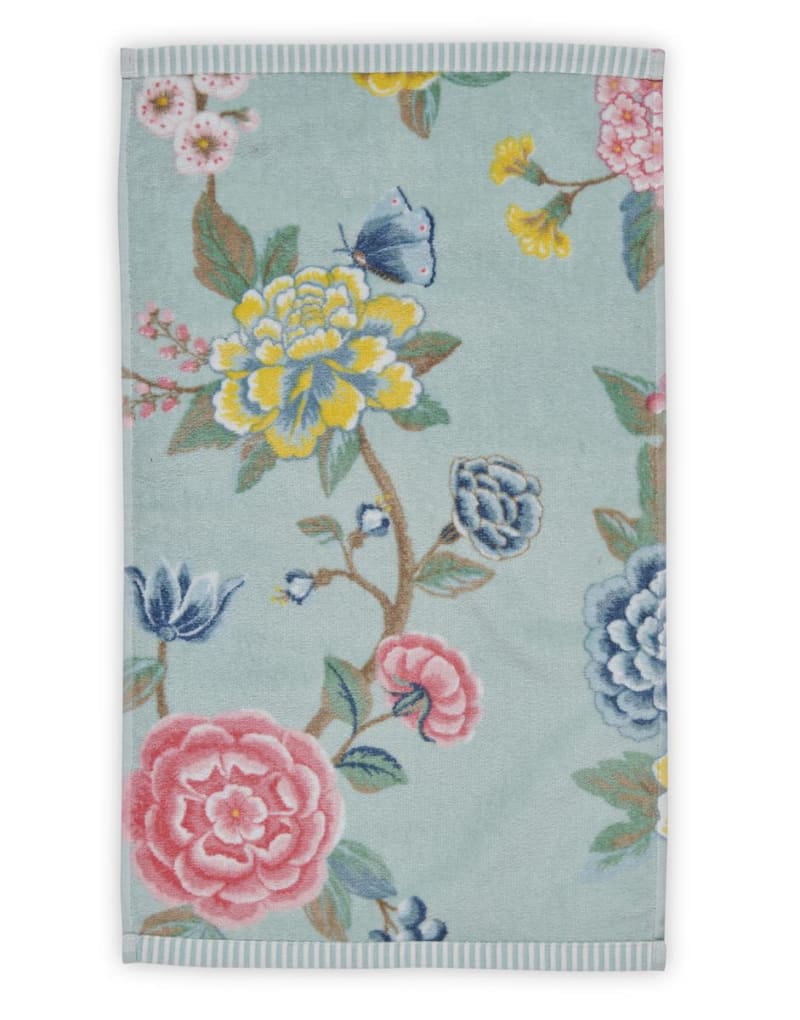 Produktbillede af PIP Studio Good Evening Blue håndklæder Gæstehåndklæde 30x50 på tilbud i høj kvalitet