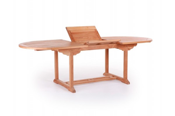 Produktbillede af Madrid teak bord 100x180/240 på tilbud i høj kvalitet
