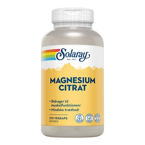 Solaray Magnesium Citrat 270 kaps.