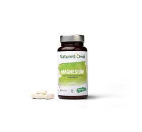 Produktbillede af Natures Own Magnesium Food State 60 tab. på tilbud