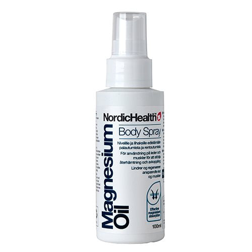 Produktbillede af Nordic Health Magnesium Oil Body spray 100 ml på tilbud