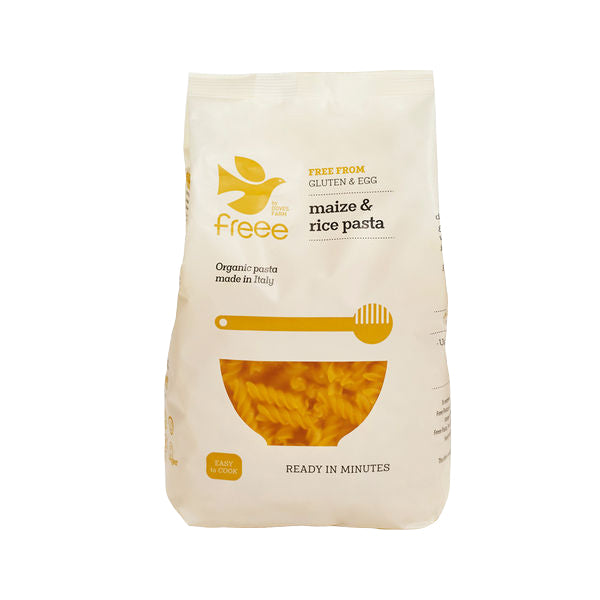 Produktbillede af NatureSource Majs & Ris Fusilli Pasta glutenfri Ø 500 g. på tilbud