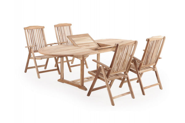 Produktbillede af Malaga Teak Havemøbelsæt på tilbud i høj kvalitet