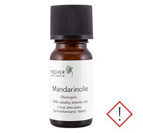 Produktbillede af Fischer Pure Nature Mandarinolie æterisk øko 10ml. på tilbud
