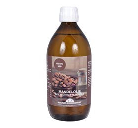 Detaljeret produktbillede af ND Mandelolie fed 500ml. på tilbud