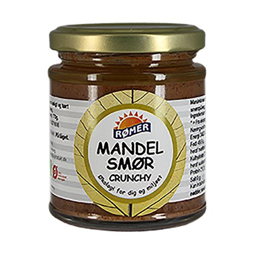 Produktbillede af Rømer Mandelsmør crunchy glutenfri Ø på tilbud