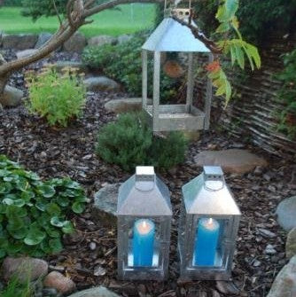 Produktbillede af Marco Foderhus til fugle galvaniseret 17 x 17 x 27,5 cm på tilbud i høj kvalitet