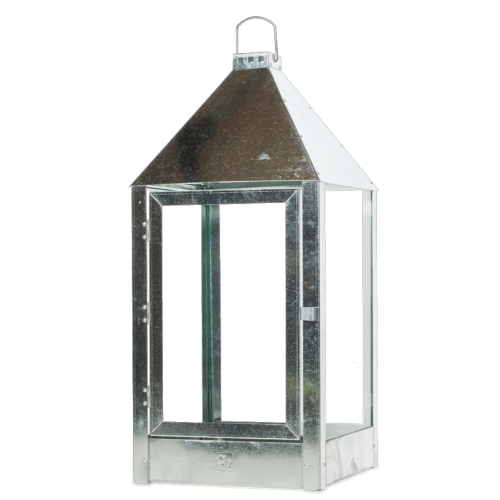 Produktbillede af Marco Lanterne 5 farver 32 x 32 x 70 cm Galvaniseret på tilbud i høj kvalitet