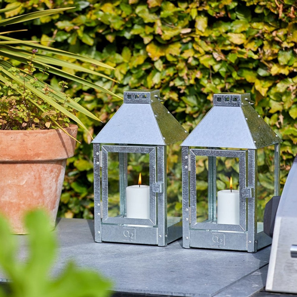 Produktbillede af Marco Lanterne 5 farver 17 x 17 x 33,5 cm Galvaniseret på tilbud i høj kvalitet