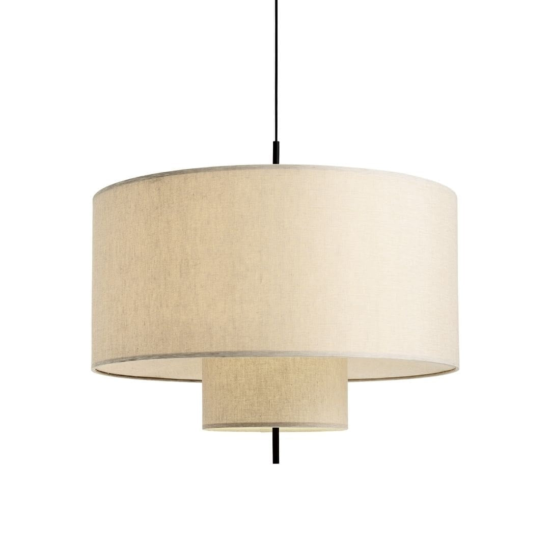 Produktbillede af Margin Pendel Ø90 Beige New Works i premium kvalitet