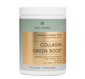 Stort online udvalg i Vild Nord Marine Collagen GREEN BOOST 315g. ❤ Vild Nord ❤ Hurtig levering: 1 - 2 Hverdage og gratis fragt v/køb over 295 kr. GLS til pakkeshop ❤ Varenummer: HG-27680 og barcode / Ean: 5714662000234 på lager - Kæmpe udvalg i Sundhed - Over 300 kendte brands på udsalg