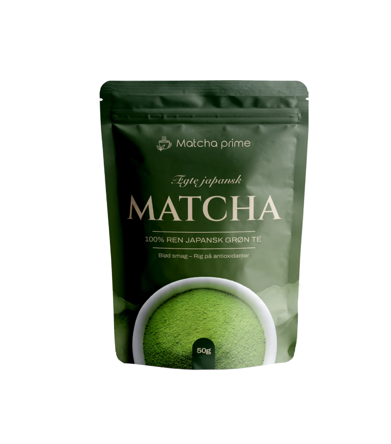 Produktbillede af Økologisk Matcha Grøn Pulver 50g. på tilbud i brug