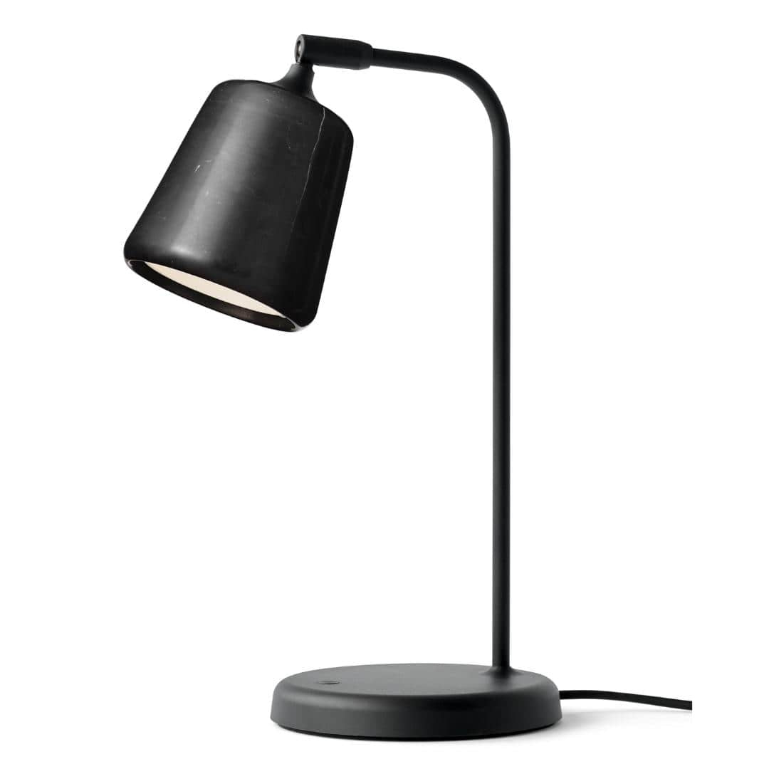 Produktbillede af Material Bordlampe Sort Marmor New Works i premium kvalitet
