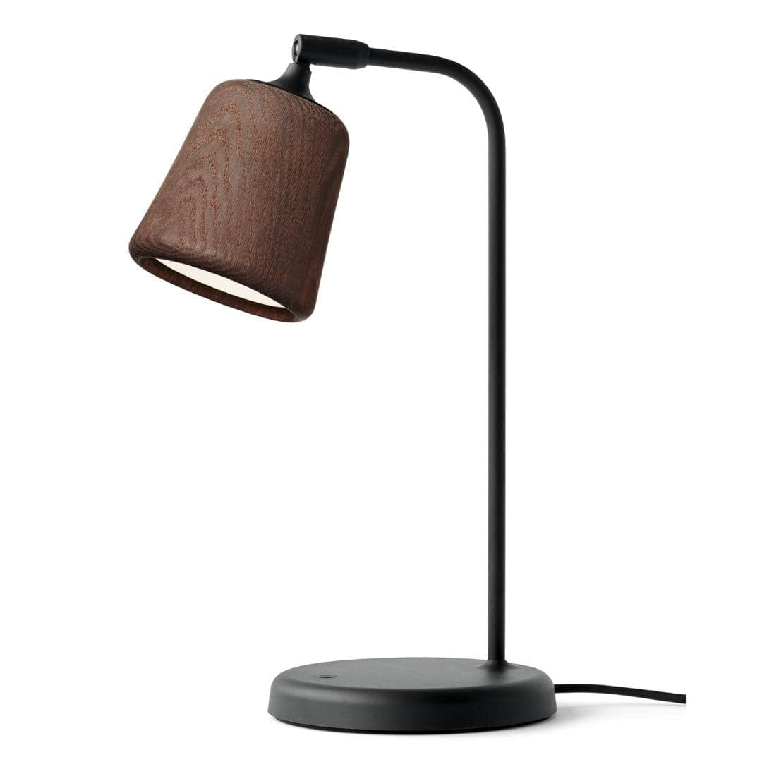 Produktbillede af Material Bordlampe Røget Eg New Works i premium kvalitet