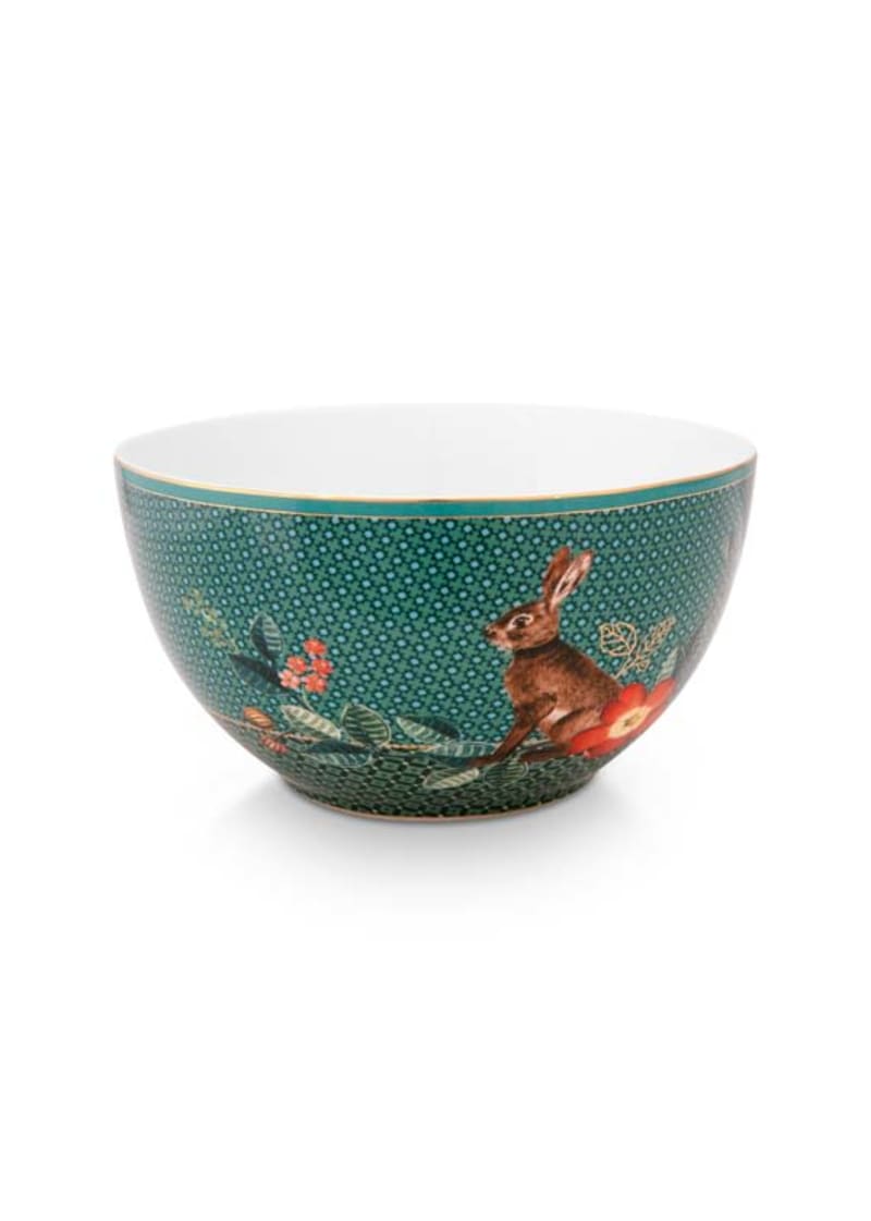 Produktbillede af Bowl Winter Wonderland Squirrel Green 15cm på tilbud i høj kvalitet