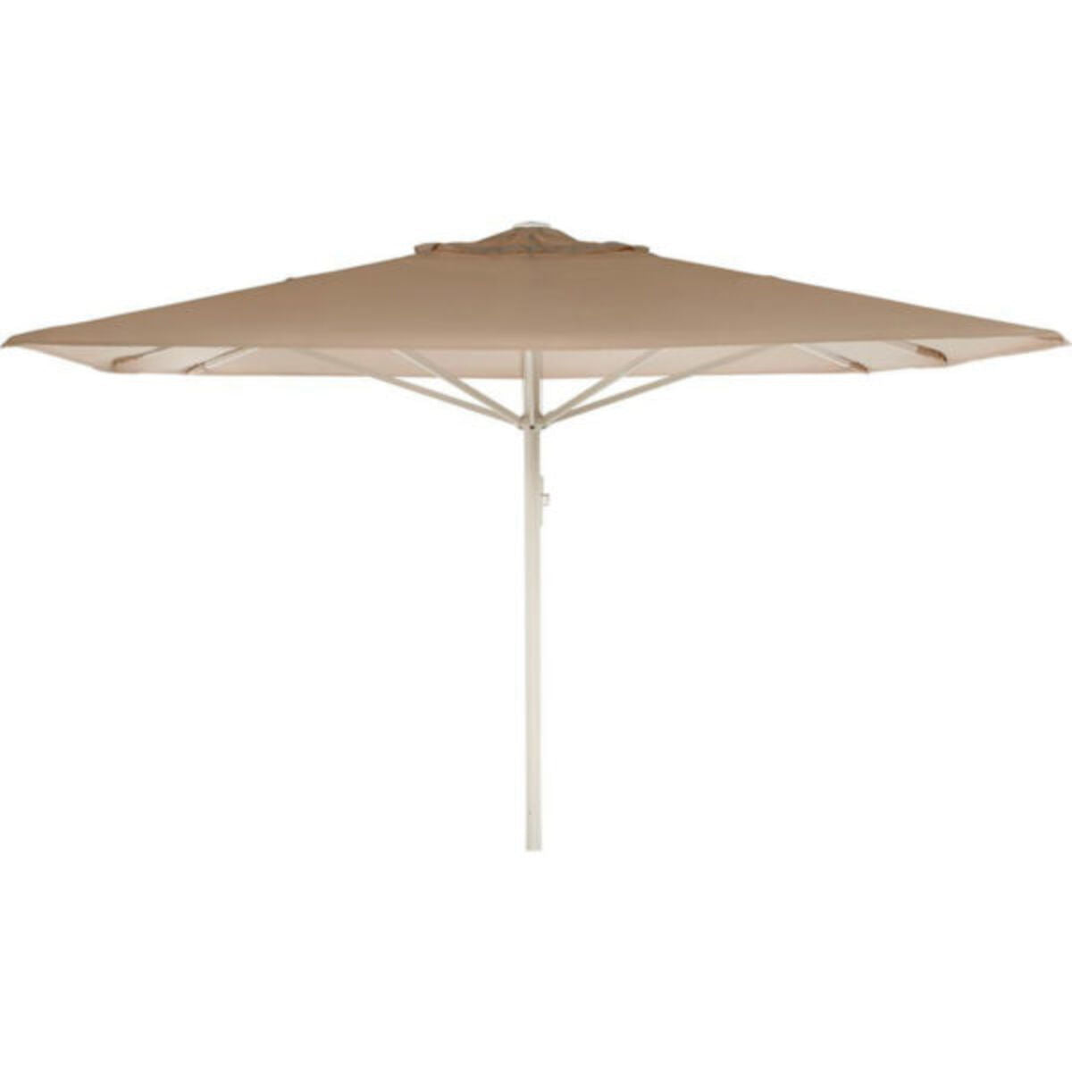 Produktbillede af Parasoldug 5x5m polyester u/frisekant Beige på tilbud