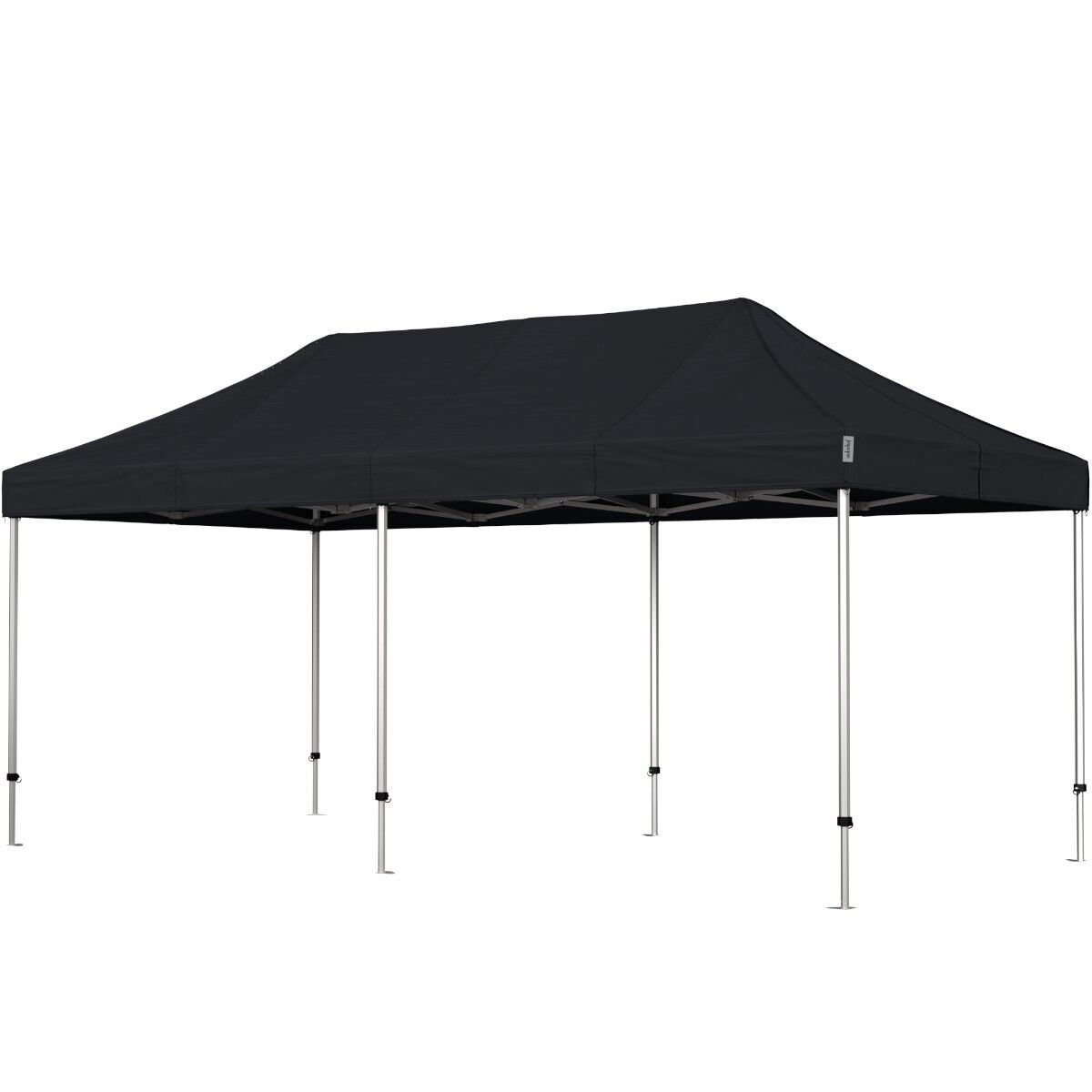 Produktbillede af Foldetelt Komplet 3x6m HEXA Heavy Duty Sort på tilbud