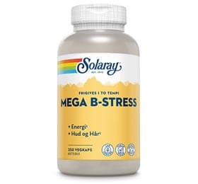 Stort online udvalg i Solaray Mega B-Stress 250 kapsler ❤ Solaray ❤ Hurtig levering: 1 - 2 Hverdage og gratis fragt v/køb over 295 kr. GLS til pakkeshop ❤ Varenummer: HG-7282-250 tabletter og barcode / Ean: 076280847697 på lager - Kæmpe udvalg i Sundhed - Over 434 design mærker på udsalg