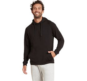 Boody MenÂ´s Weekend Pullover Hoodie sort str. L &bull; 1stk. X
