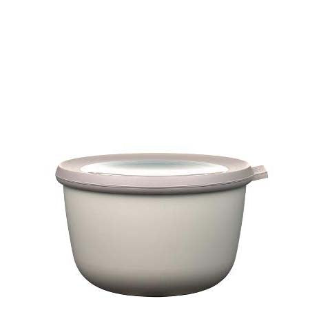 Produktbillede af Mepal Cirqula skål m/låg Dia. 15 x 10 cm 1000 ml Nordic white i premium kvalitet