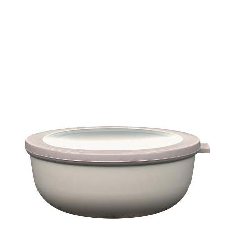 Produktbillede af Mepal Cirqula skål m/låg Dia. 19 x 8 cm 1250 ml Nordic white i premium kvalitet