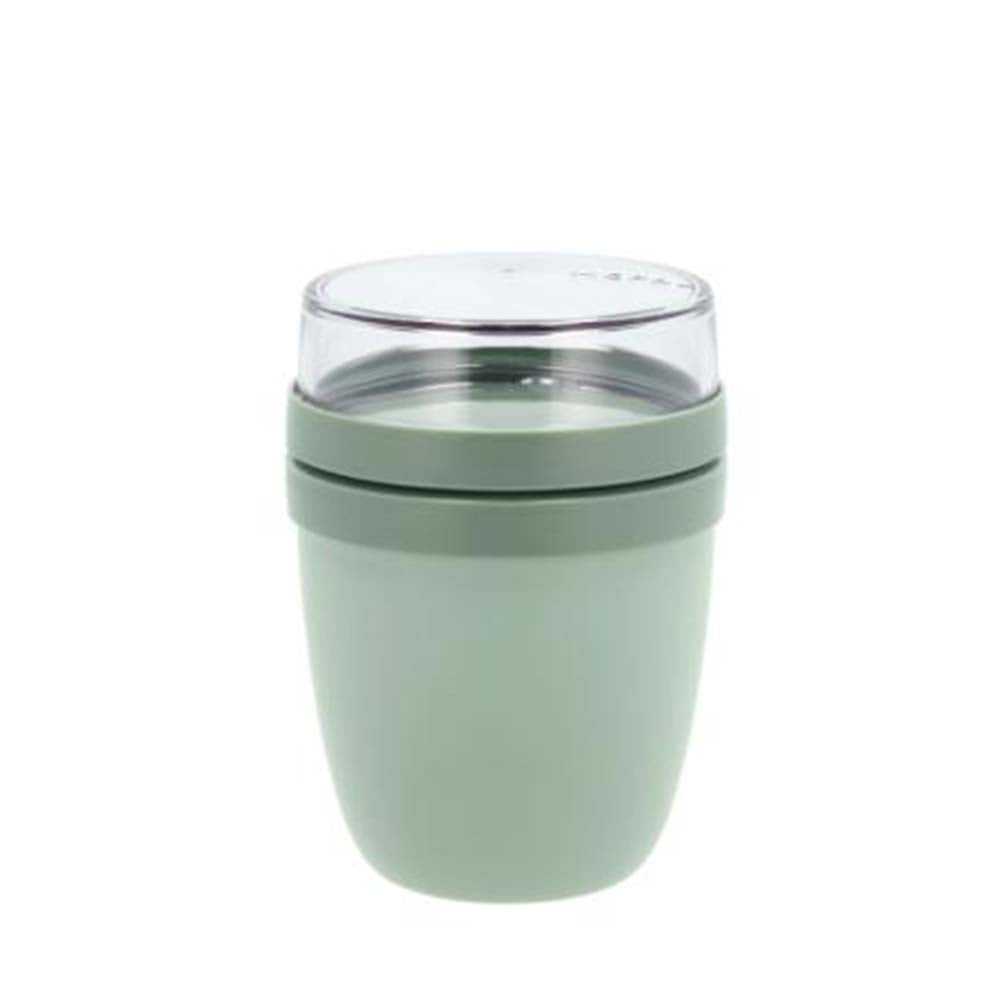 Produktbillede af Mepal Ellipse Frokostbæger mini 300+120 ml Nordic sage i premium kvalitet
