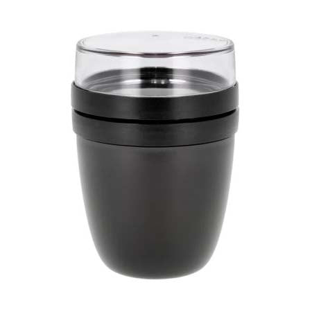 Produktbillede af Mepal Ellipse Frokostbæger Nordic black i premium kvalitet
