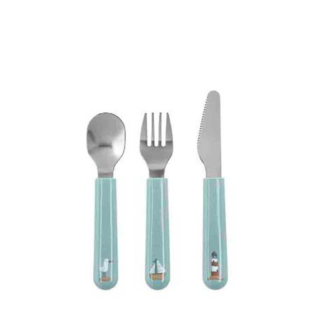 Produktbillede af Mepal Mio Børnebestik Sailors Bay i premium kvalitet