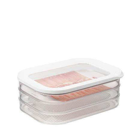 Produktbillede af Mepal Modula Husholdningsboks 0,55 liter Transparent 3 lag i premium kvalitet