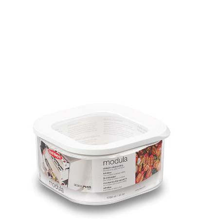 Produktbillede af Mepal Modula Husholdningsboks 1,25 liter Transparent i premium kvalitet