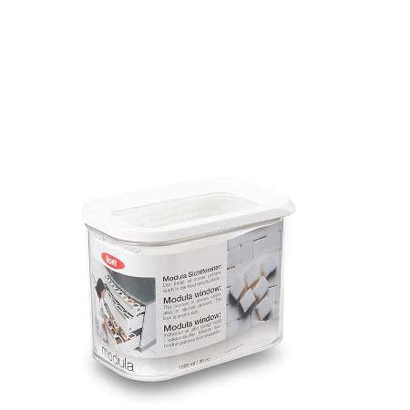 Produktbillede af Mepal Modula Husholdningsboks 1 liter Transparent i premium kvalitet