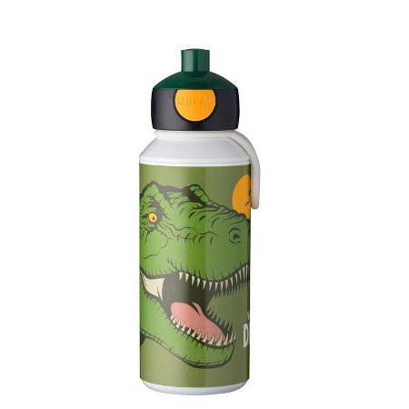Produktbillede af Mepal Pop-up Dino Drikkeflaske 400 ml i premium kvalitet