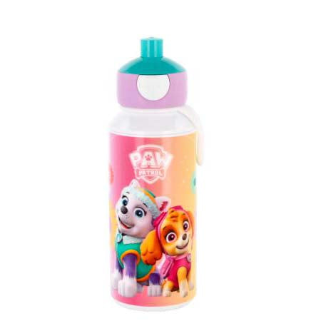 Produktbillede af Mepal Pop-up Paw Patrol Girls Drikkeflaske 400 ml i premium kvalitet