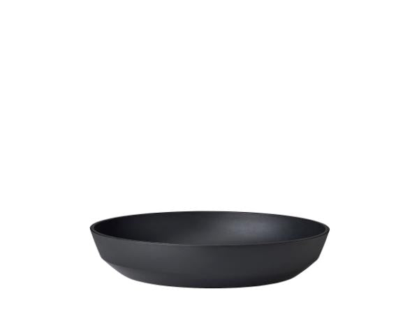 Produktbillede af Mepal Dyb tallerken Silueta 21 cm Nordic sort PET i premium kvalitet