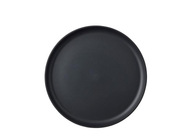 Produktbillede af Mepal Middagstallerken Silueta 26 cm Nordic sort PET i premium kvalitet