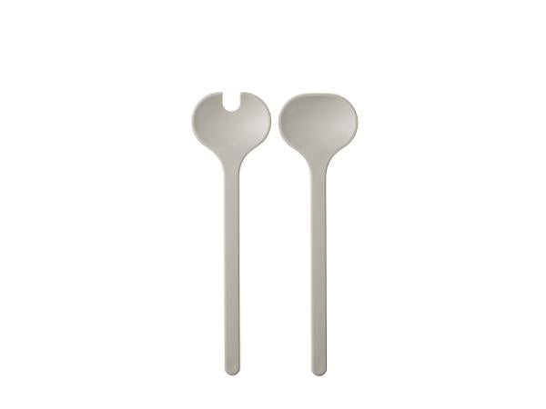 Produktbillede af Mepal Silueta Salatbestik Hvid i premium kvalitet