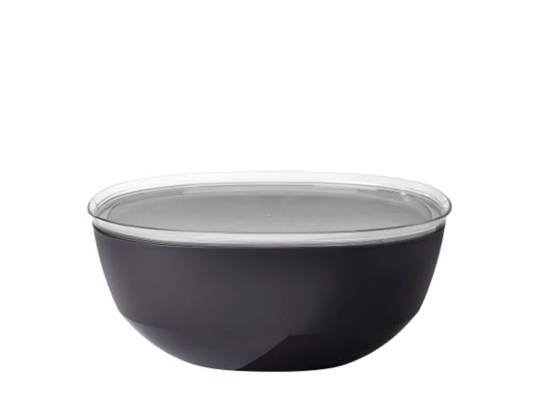 Produktbillede af Mepal Serveringsskål Silueta 5 liter Nordic black PP/SAN i premium kvalitet