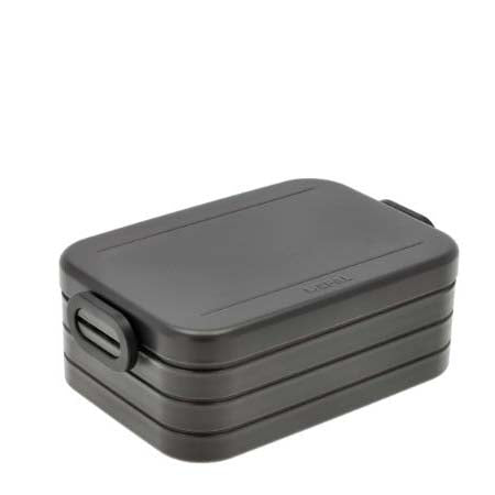 Produktbillede af Mepal TAB Madkasse 17 x 12 x 6,5 cm M Nordic black i premium kvalitet