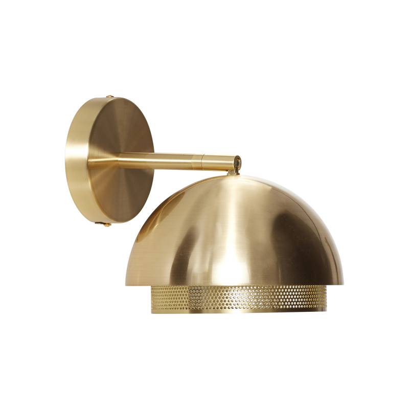 Produktbillede af Edge Messing Væglampe på tilbud i høj kvalitet