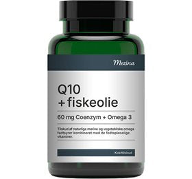 Produktbillede af Mezina Q10 + Fiskeolie 60 kap. på tilbud i brug
