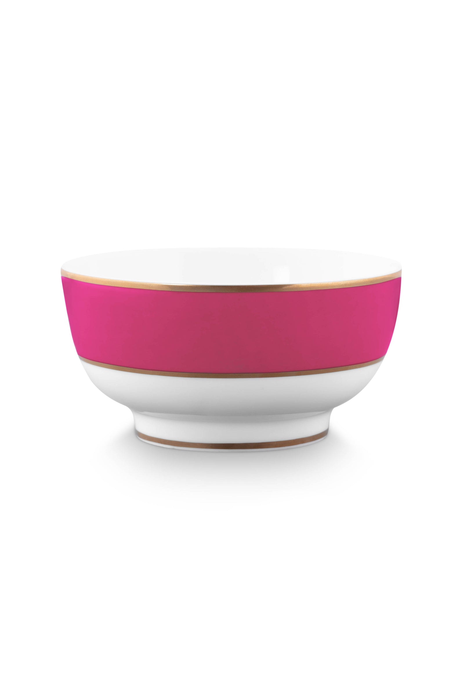 Produktbillede af Bowl Pip Chique Gold-Pink 12.5cm på tilbud i høj kvalitet