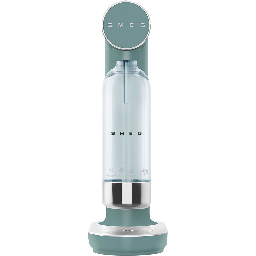 Smeg Smeg Kulsyremaskine, emerald green ❤ frontbillede (Sodavandsmaskiner)