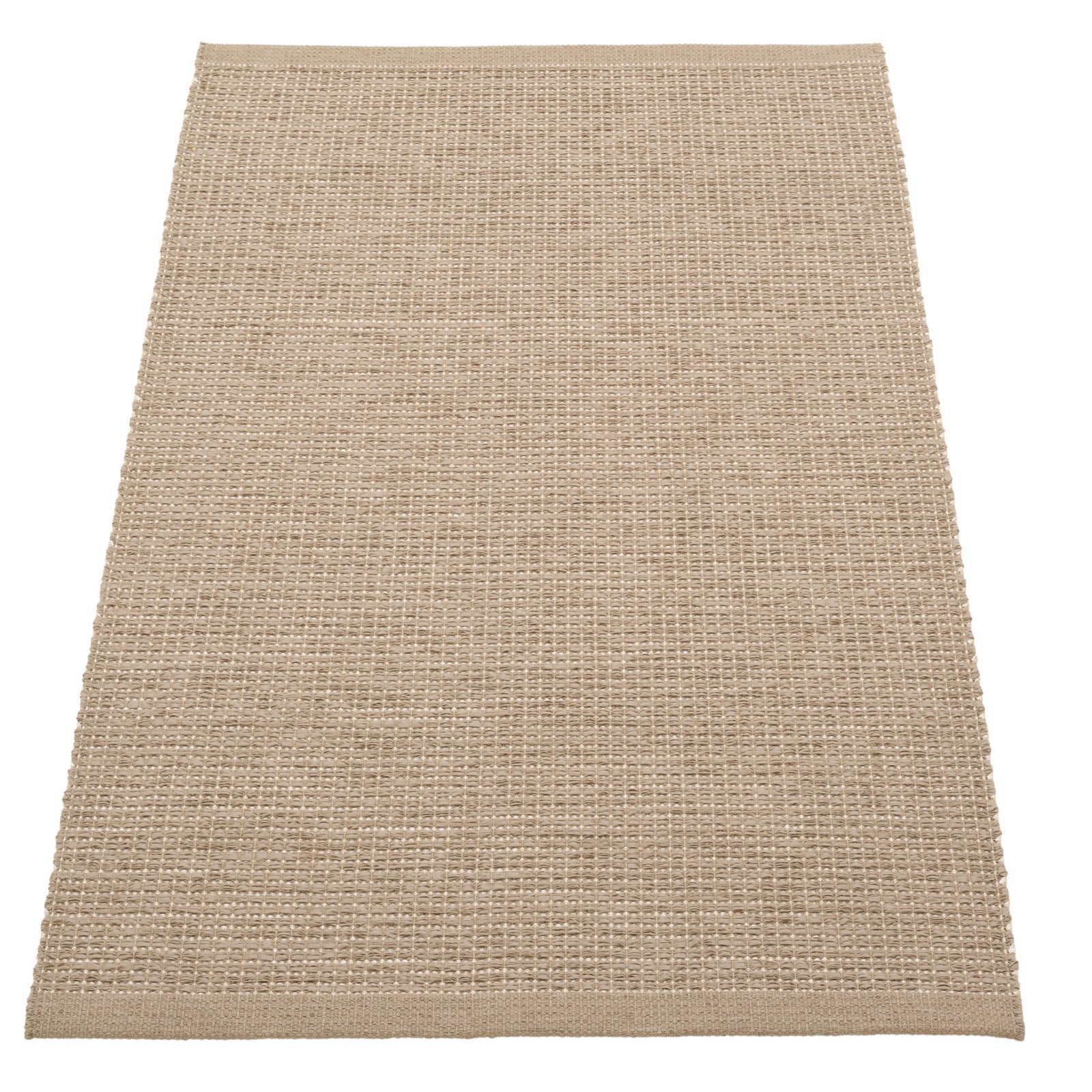 Pappelina Pappelina Emm gulvtæppe 120x70 cm, potato/beige ❤ frontbillede (Tæpper)